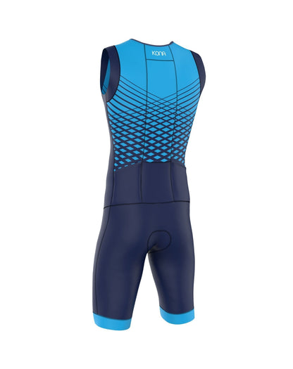 Men's Team Kona Triathlon Race Suit — Sleeveless Performance Tri Suit