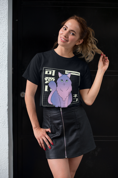 Vaporwave Cat T-Shirt