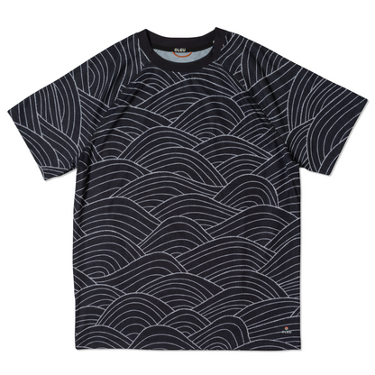 OLEU SUNSPORT™ UV TEE SHIRT - STORM CARBON