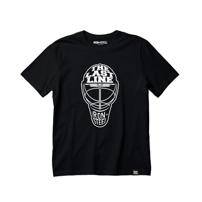 The Last Line Goalie Helmet Hockey Tee