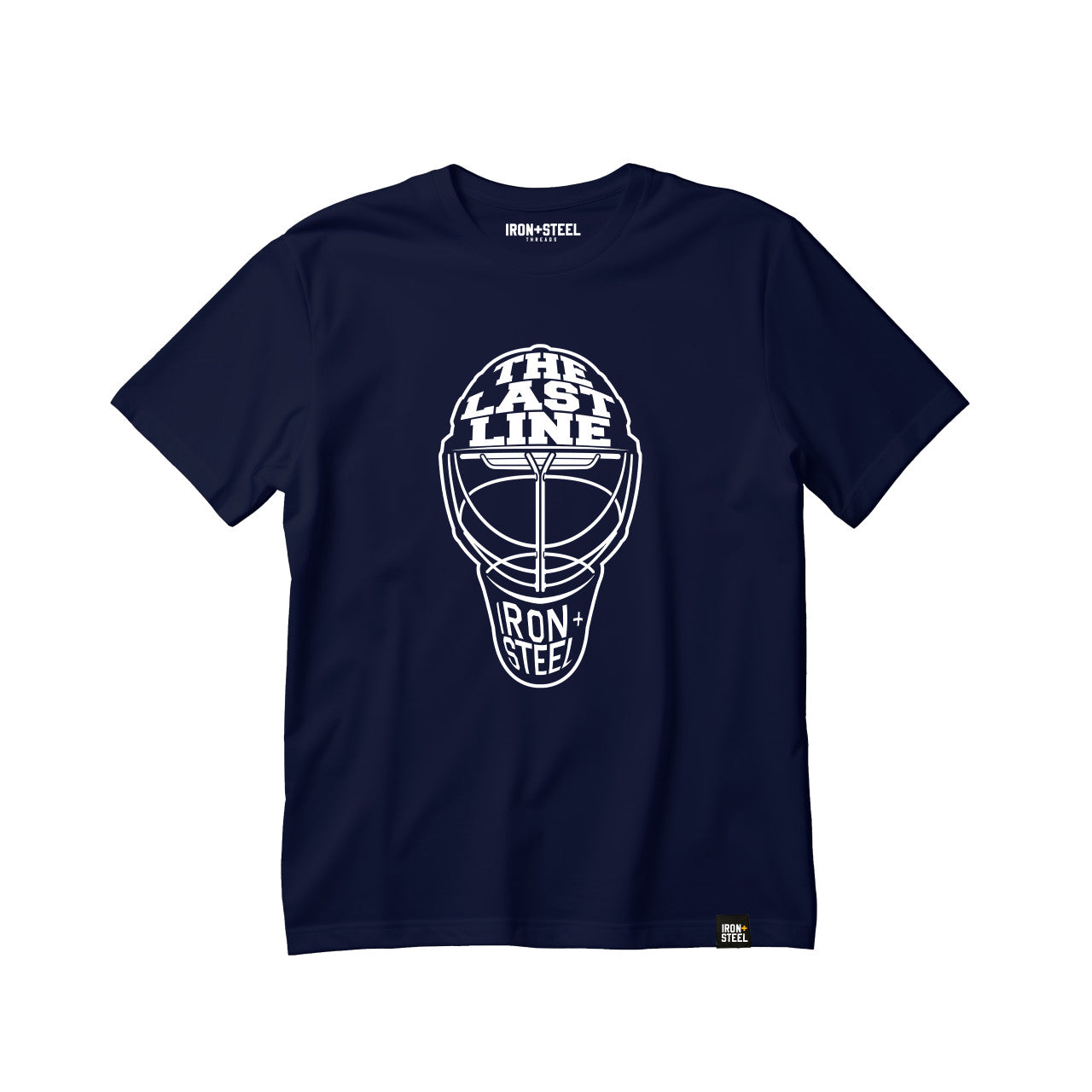 The Last Line Goalie Helmet Hockey Tee