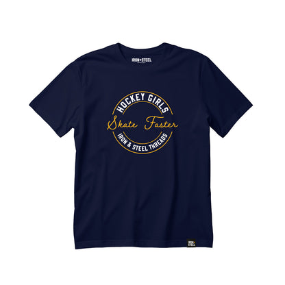 Hockey Girls Skate Faster Tee