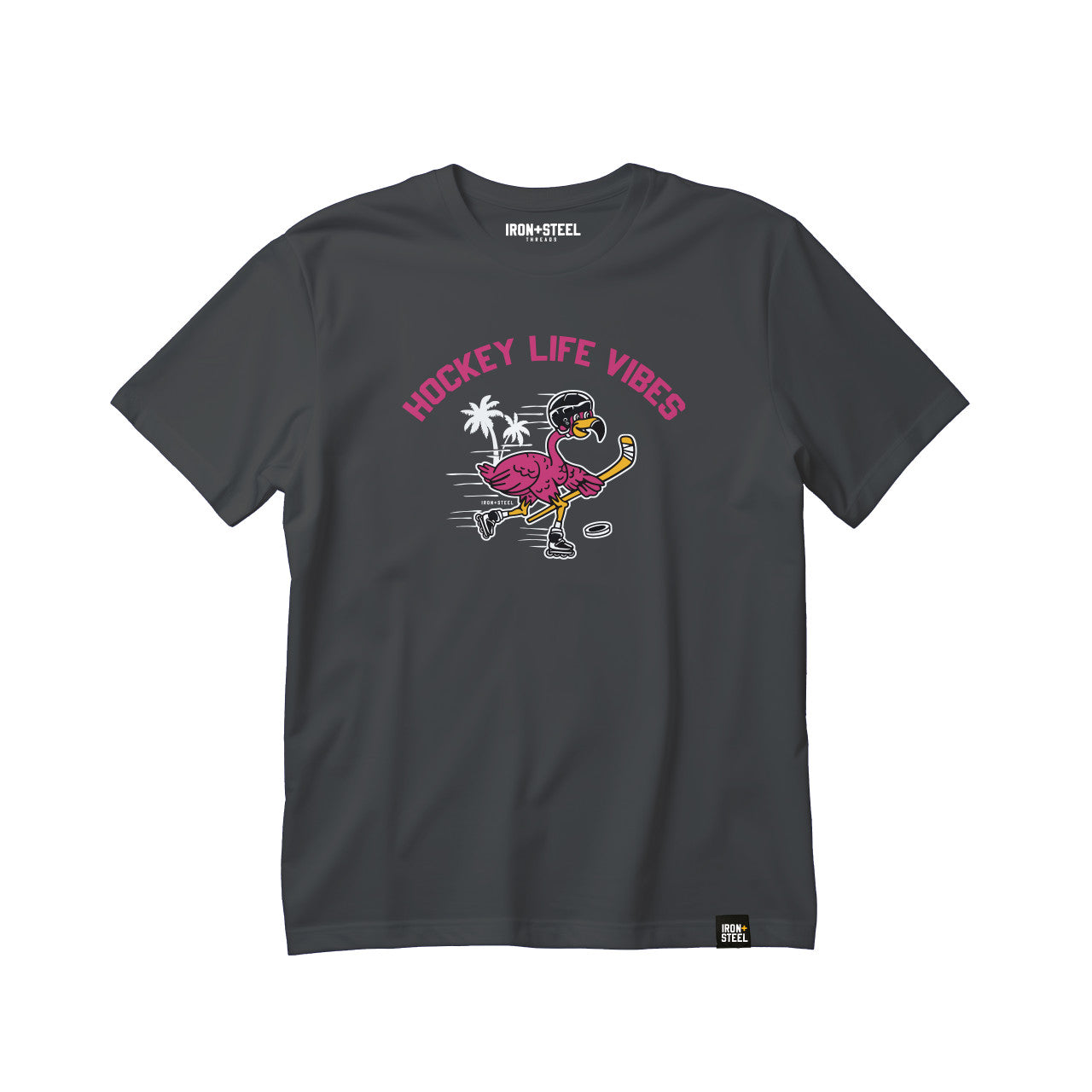 Inline Hockey Vibes Flamingo T-Shirt