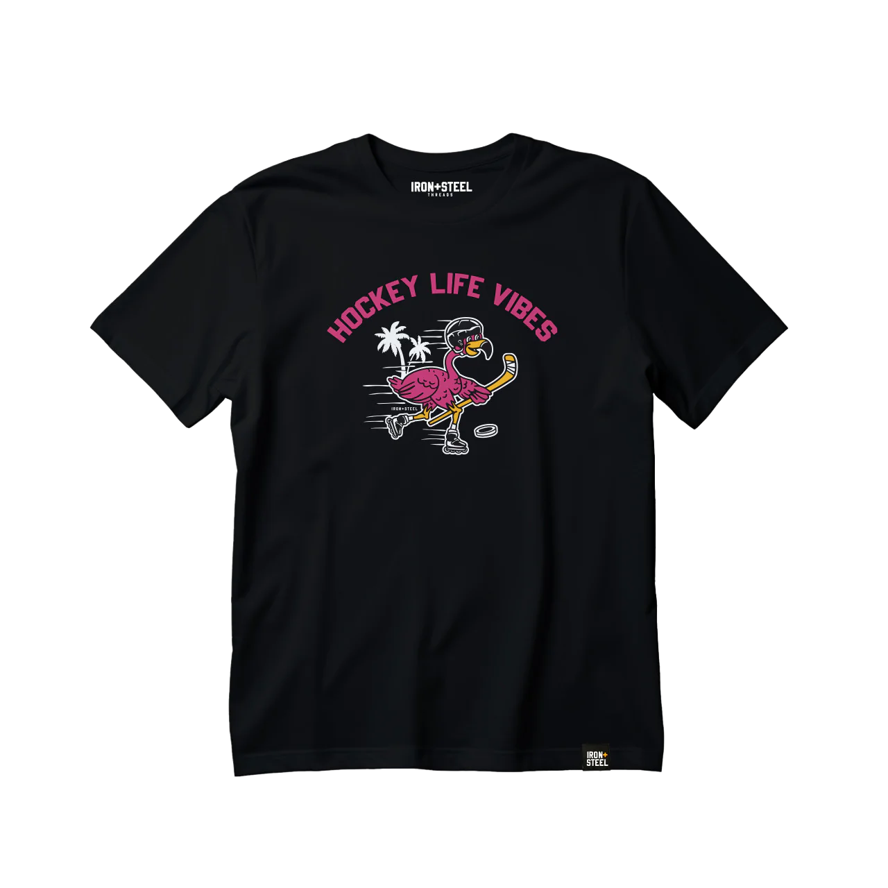 Inline Hockey Vibes Flamingo T-Shirt