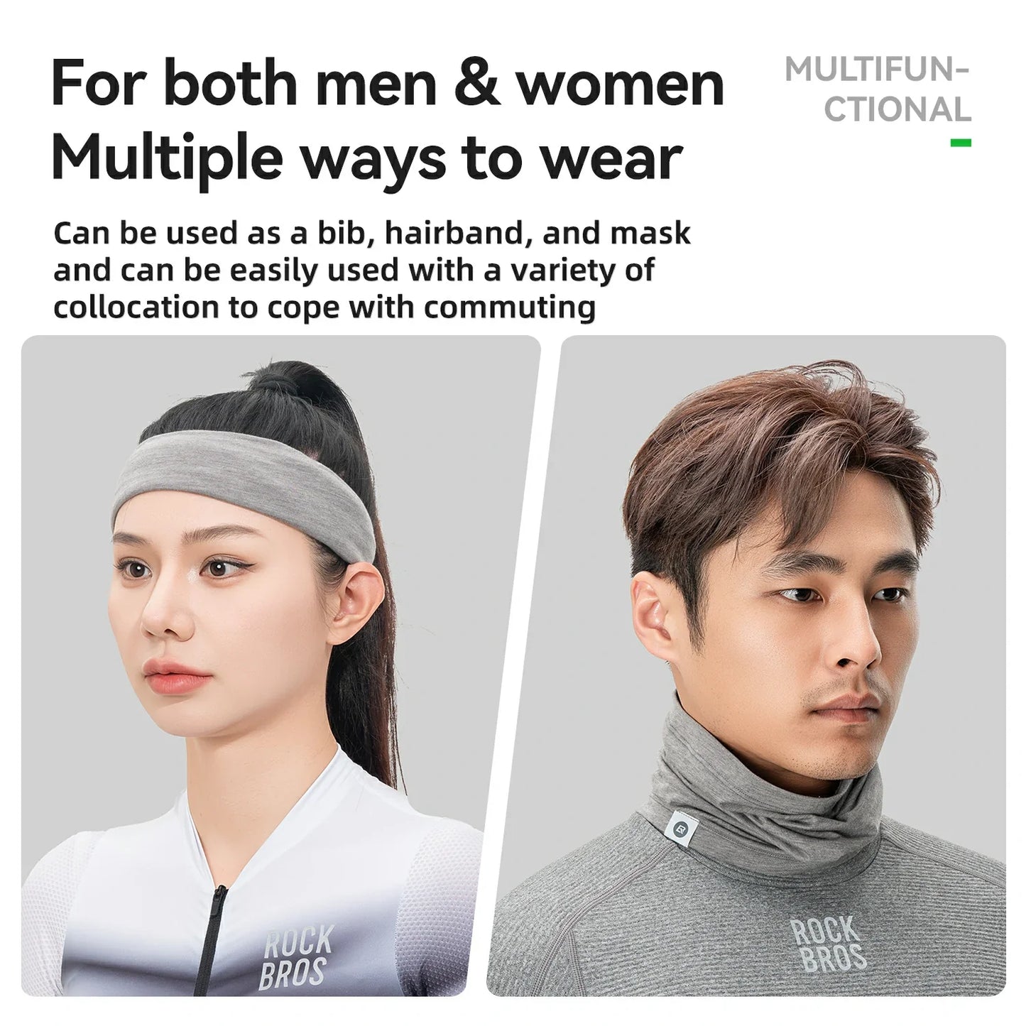 Winter Cap and Face Mask Set Merino Wool Thermal