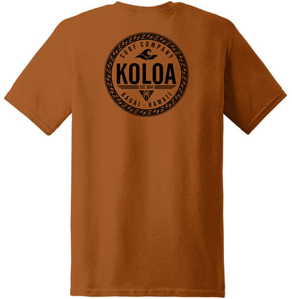Koloa Wave and Palm Tree Heavyweight T-Shirt
