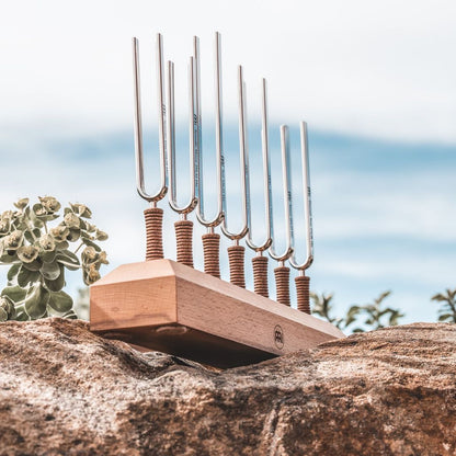 7 Chakra Healing Tuning Fork Set - Triathlete Store