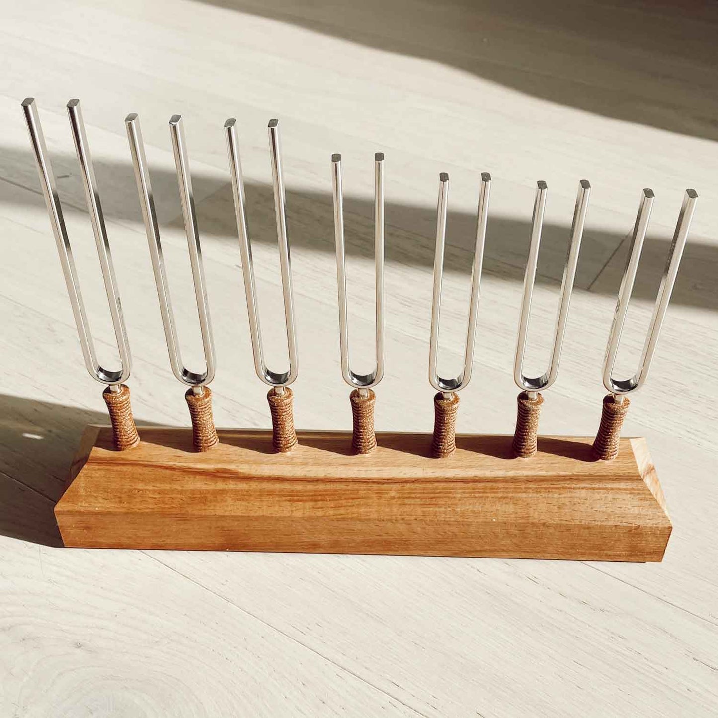 7 Chakra Healing Tuning Fork Set - Triathlete Store