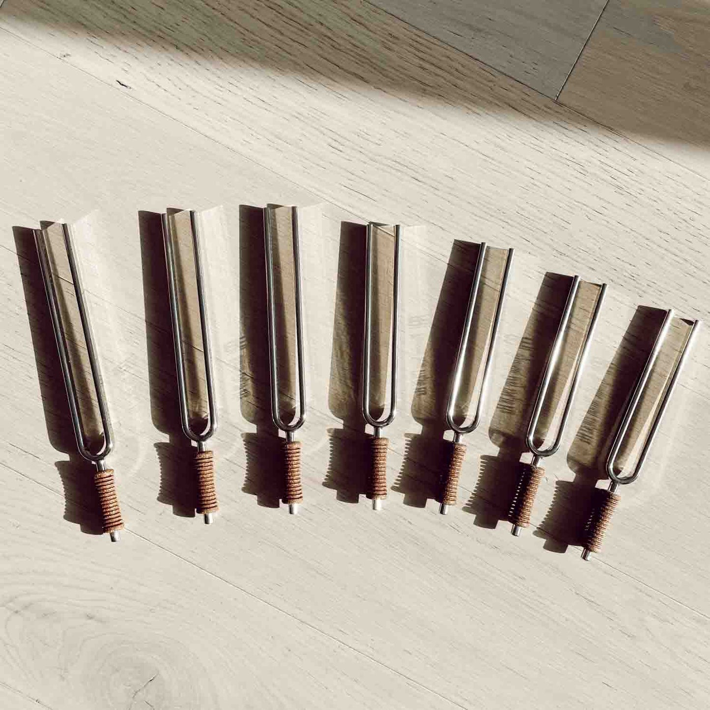 7 Chakra Healing Tuning Fork Set - Triathlete Store