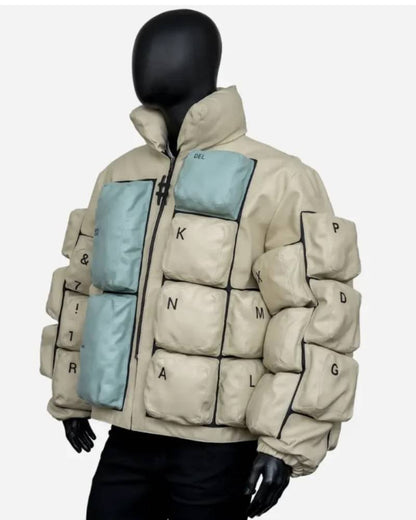 The Keyboard Quilted Puffer Jacket