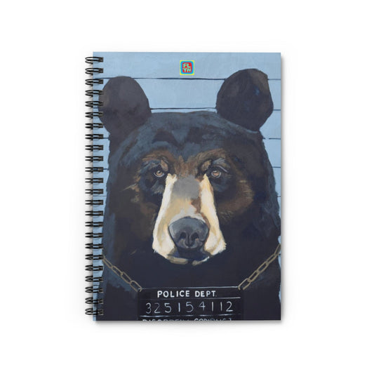 The Usual Suspects Bear Notebook