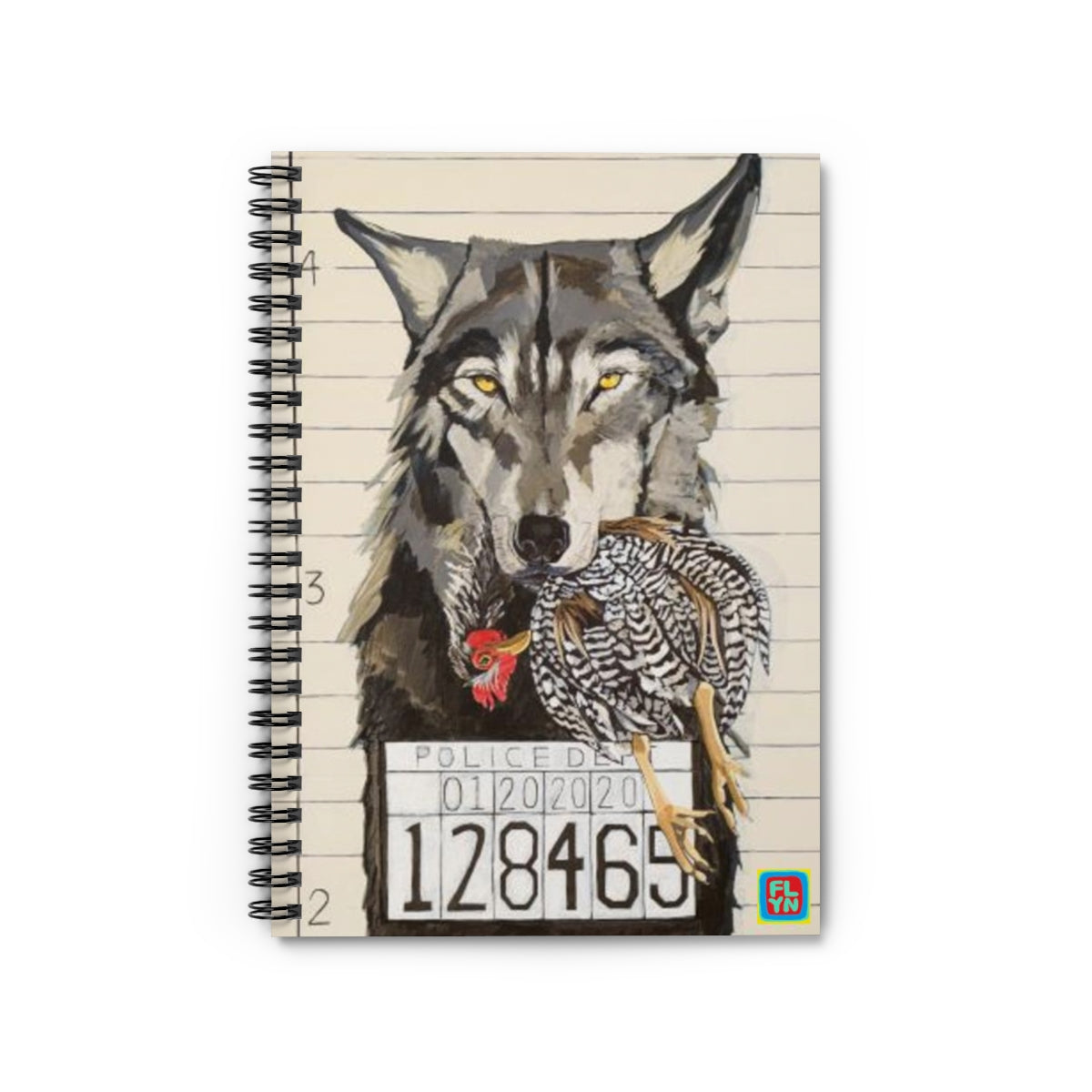 The Usual Suspects Wolf Notebook
