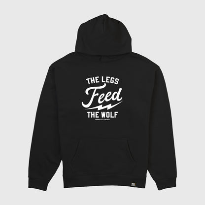 Legs Feed The Wolf Hockey Midweight Hoodie