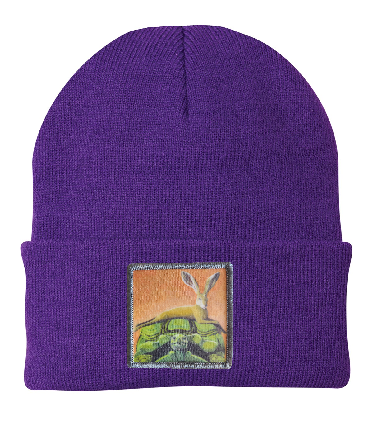 The Tortoise By a Hare Beanie