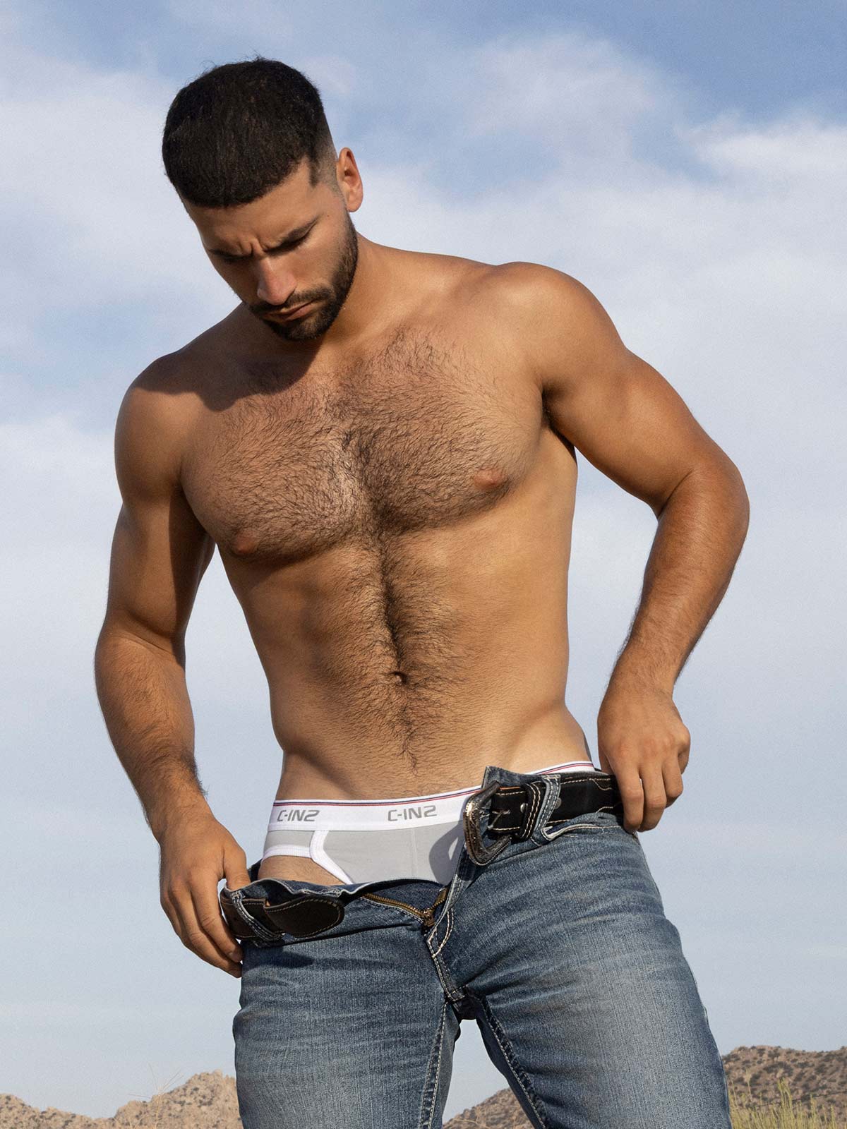 Throwback Sport Brief Stone