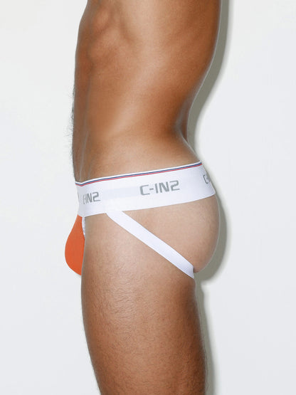 Throwback Jock Basketball Orange