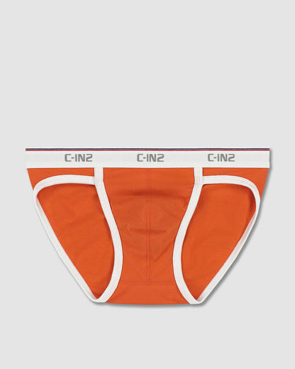 Throwback Sport Brief Basketball Orange
