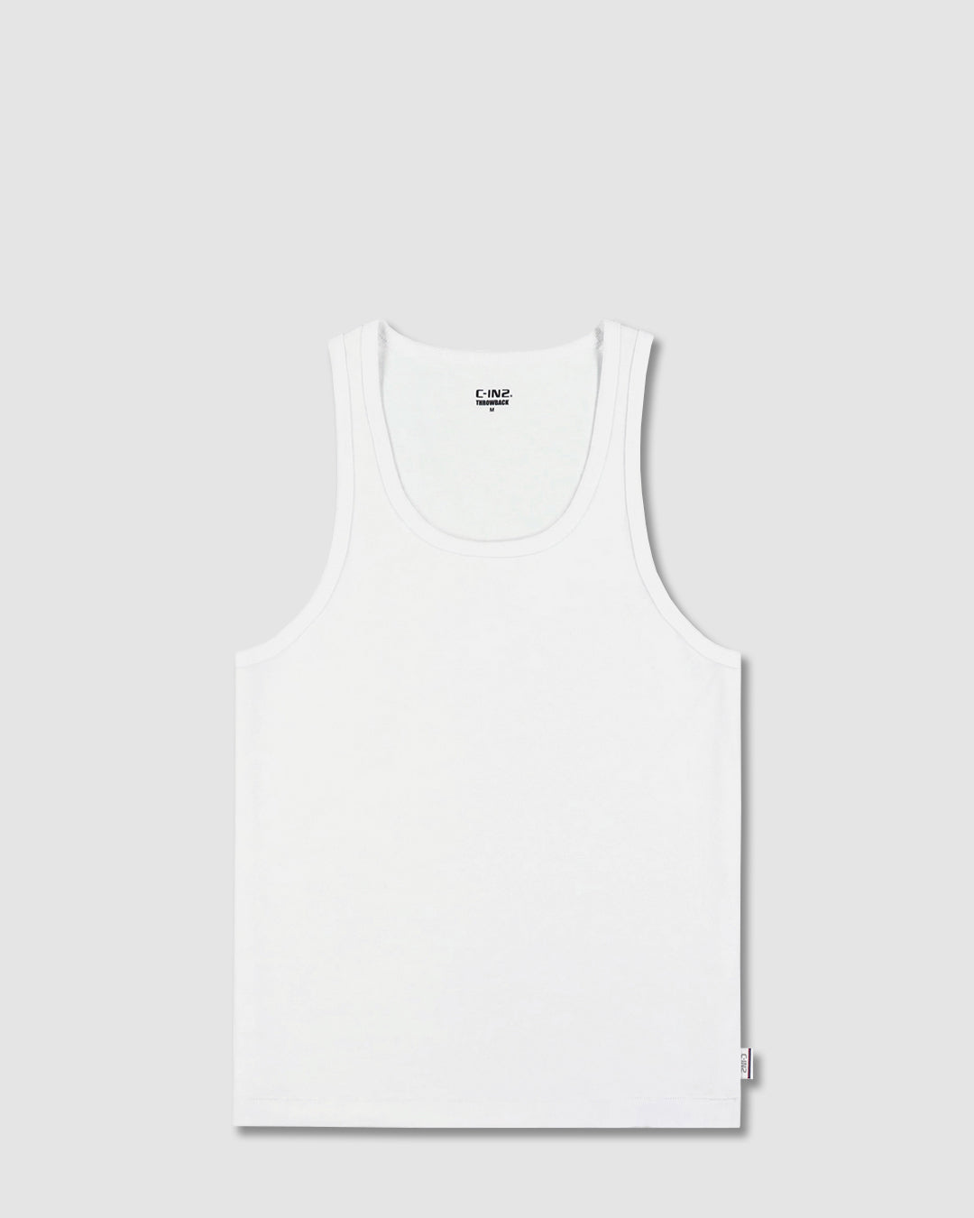 Throwback Tank White