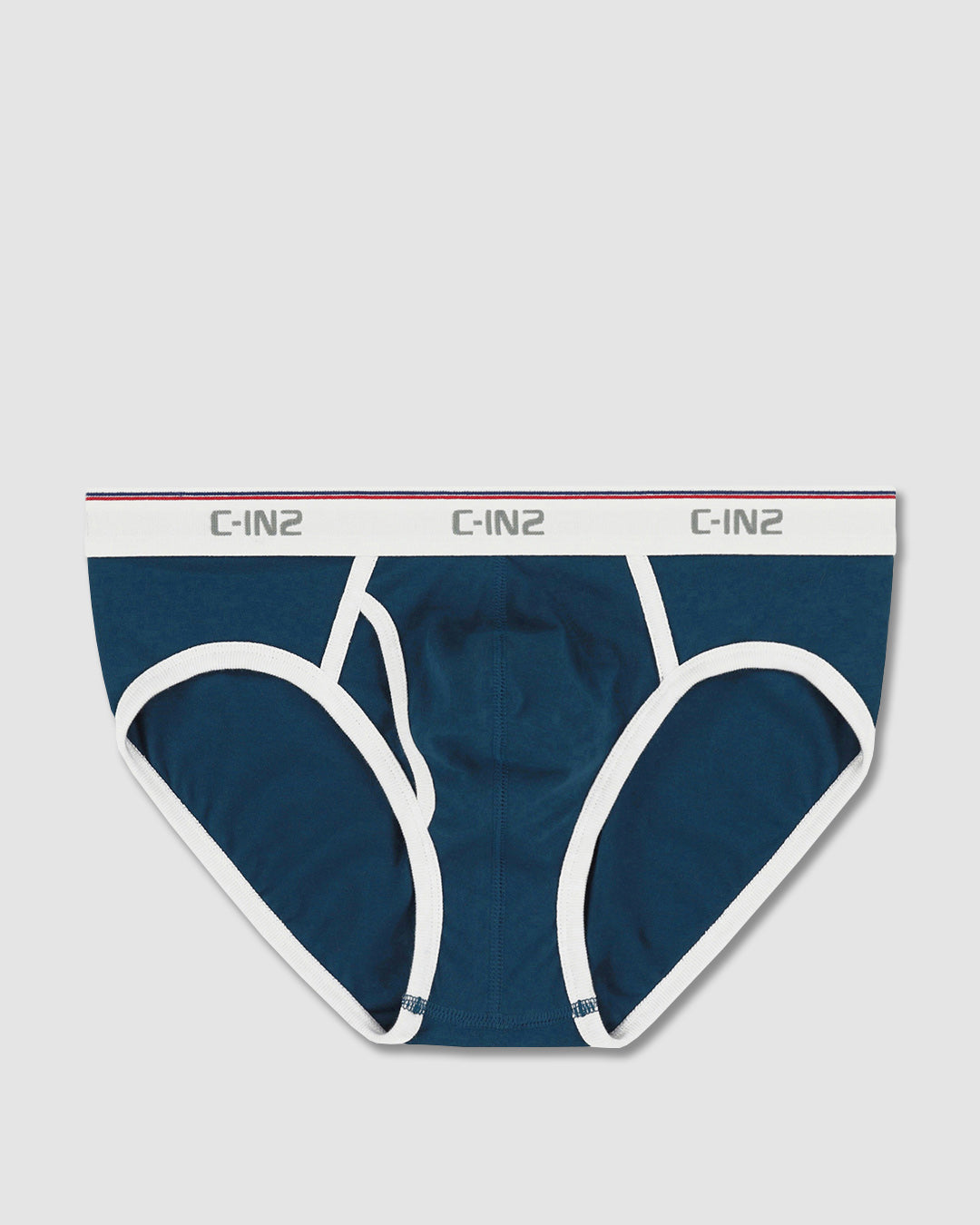 Throwback Fly Front Brief Bicycle Blue