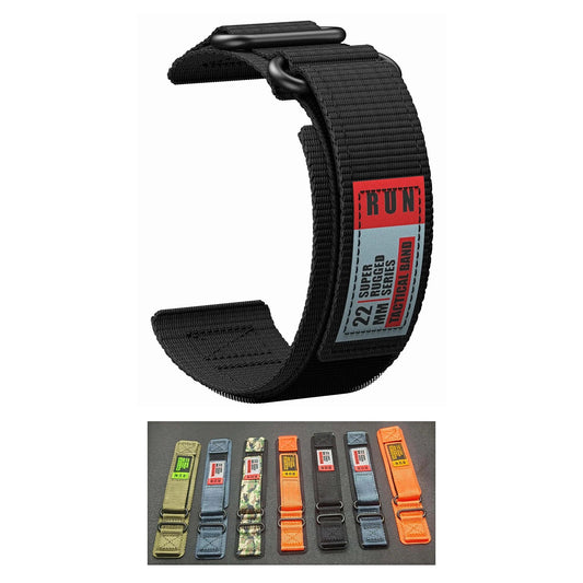 TicWatch Pro 5, Pro 3 & E3 RUN Nylon Hook-and-Loop Band