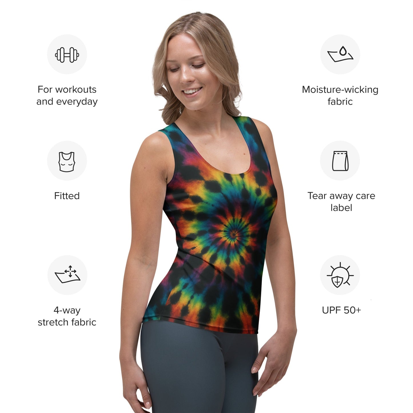 Tie-dye Tank Top