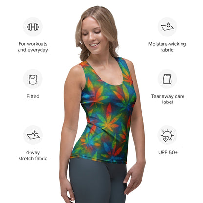 Tie-dye 420 Tank Top