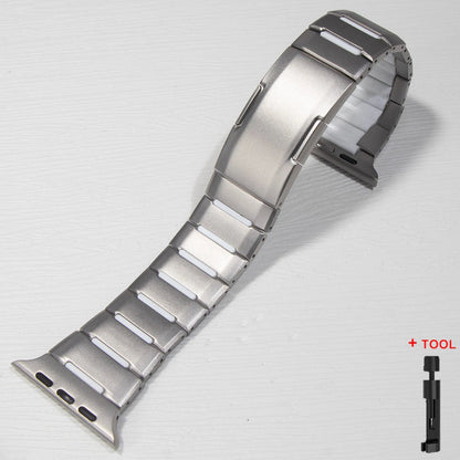 Steel & Silicone Apple Watch Band Series 11/10/9/8/7/6/5/4/ SE / Ultra 1/2/3