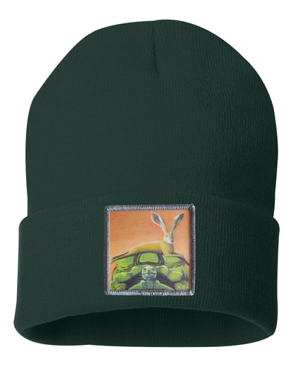 The Tortoise By a Hare Beanie