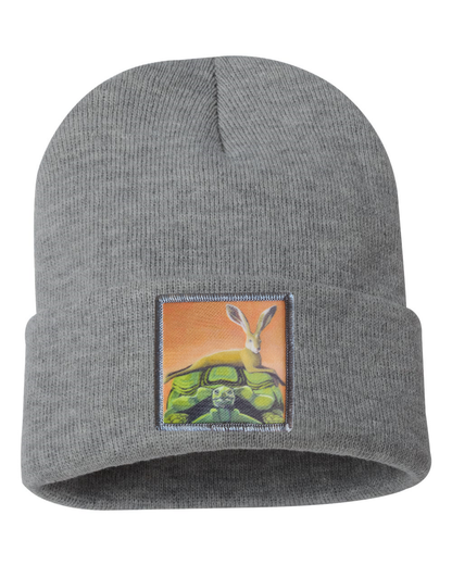 The Tortoise By a Hare Beanie