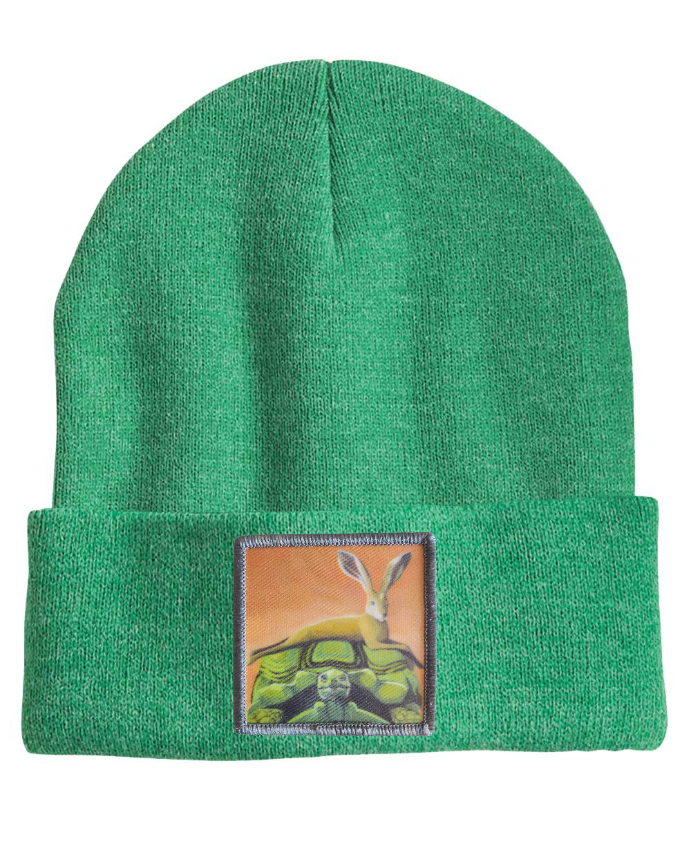 The Tortoise By a Hare Beanie