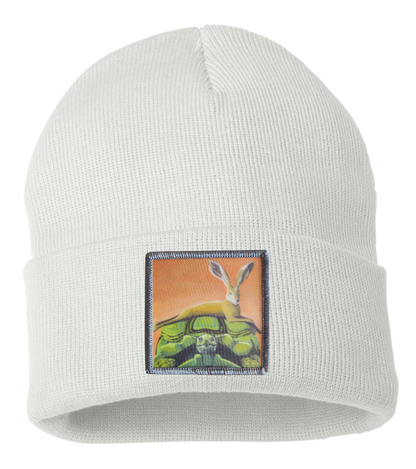 The Tortoise By a Hare Beanie