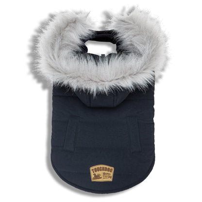 Touchdog 'Eskimo-Swag' Duck-Down Insulated Winter Dog Coat Parka