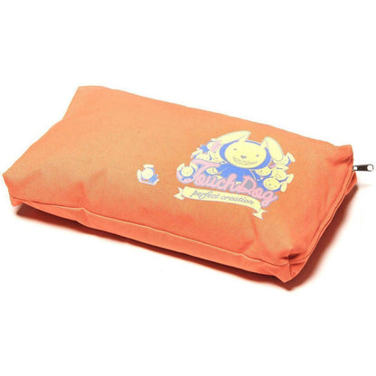 Touchdog ® 'Lazy-Bones' Rabbit-Spotted Designer Couch Dog Bed