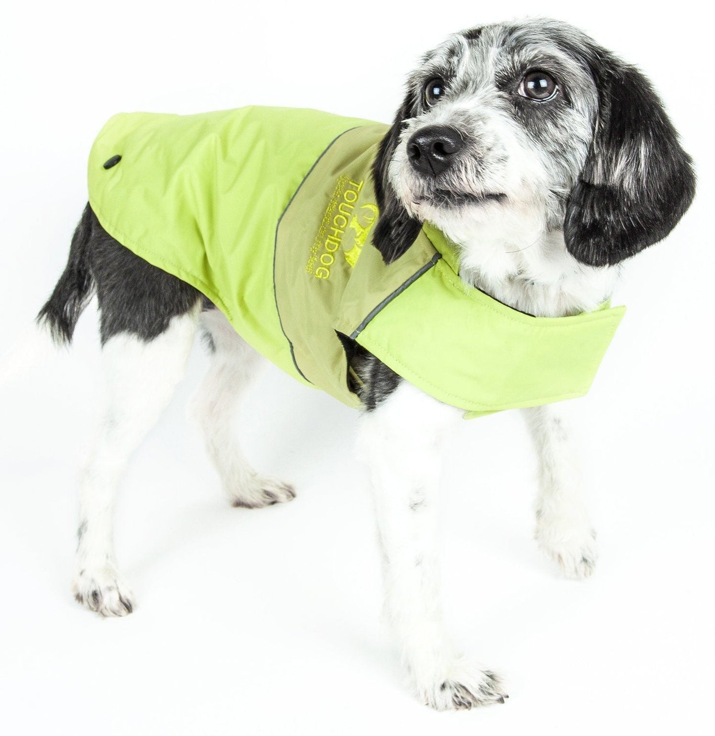 Touchdog ® Lightening-Shield 2-in-1 Dual-Removable-Layered Waterproof Dog Jacket
