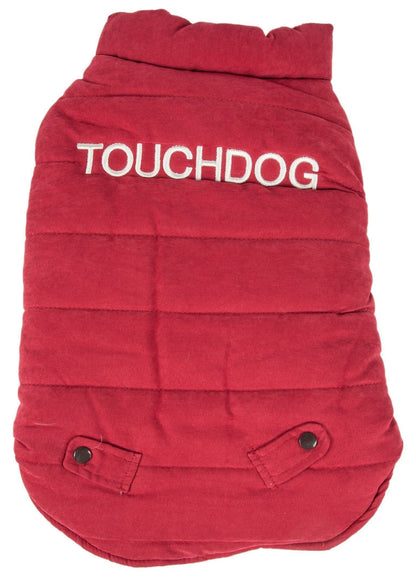 Touchdog ® Waggin Swag Ultra-Plush Insulated and Reversible Dog Coat