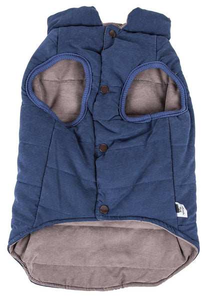 Touchdog ® Waggin Swag Ultra-Plush Insulated and Reversible Dog Coat