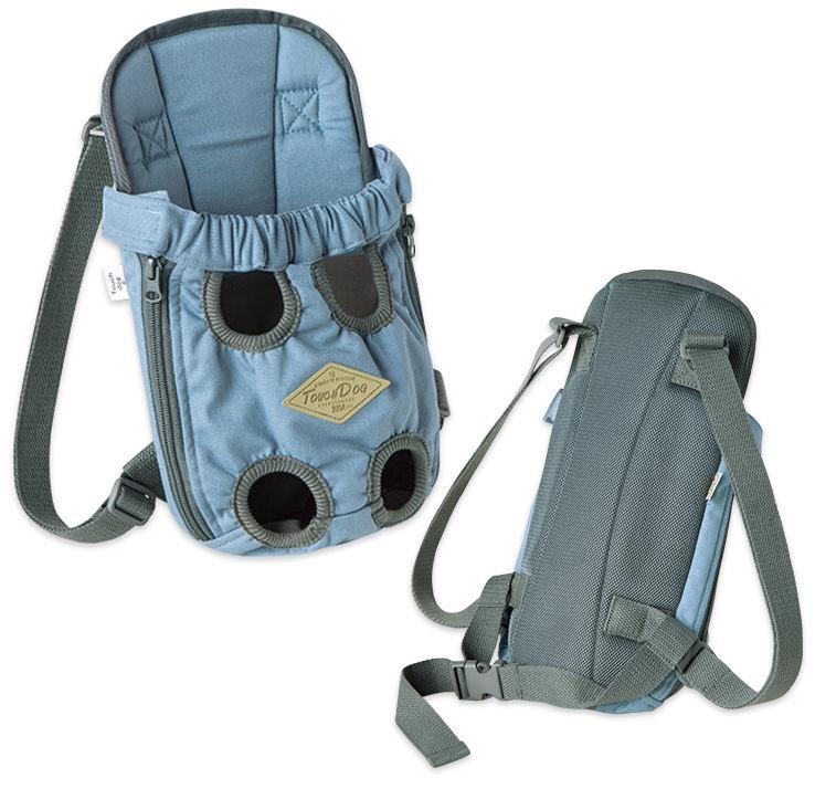 Touchdog ® 'Wiggle-Sack' Fashion Designer Front and Backpack Dog Carrier