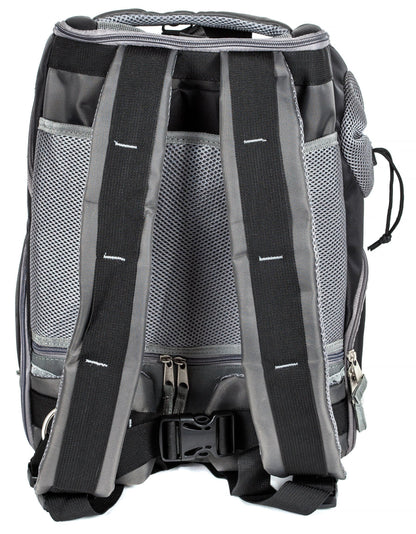 Touchdog ® 'Wuffle Duffle' 2-in-1 Wheeled Backpack Sporty Pet Carrier