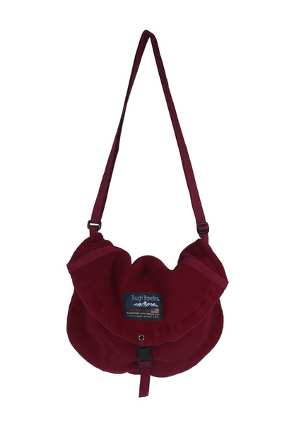 FLEECE SHOULDER BAG