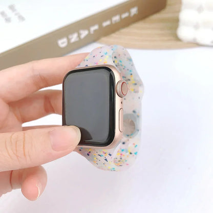 Slim Silicon Apple Watch Band-Strap