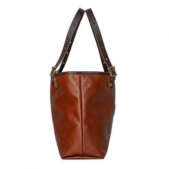 Bison Leather Travel Tote