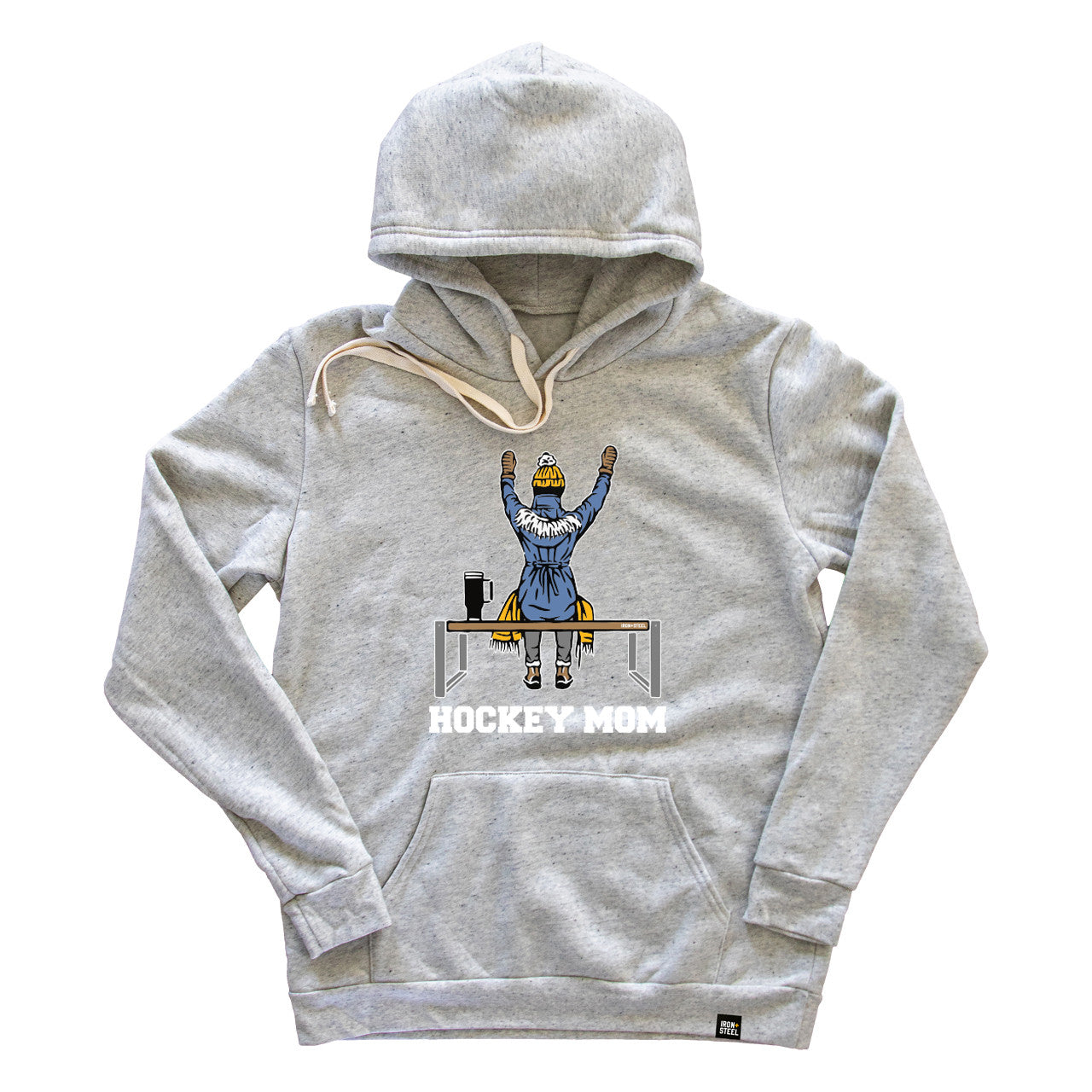 Cheering Hockey Mom Midweight Hoodie