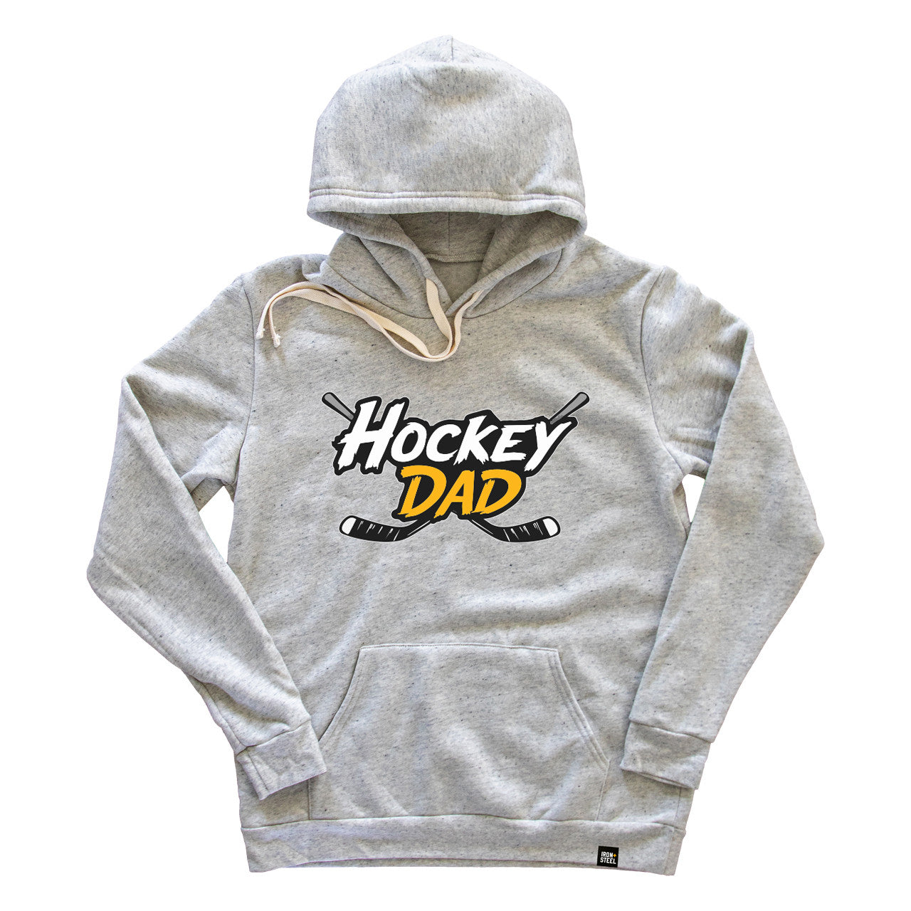Hockey Sticks Dad Midweight Hoodie