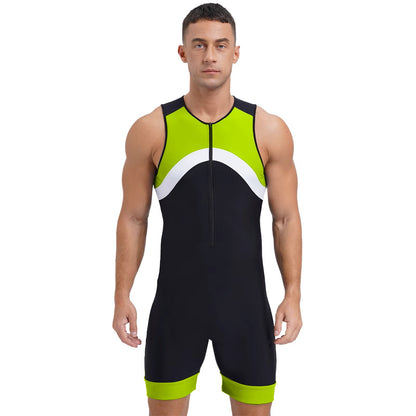 iEFiEL Men's One Piece Swimsuit / Trisuit