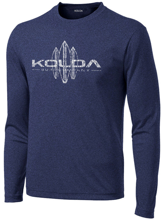 Koloa Vintage Surfboards Moisture Wicking Long Sleeve Tee