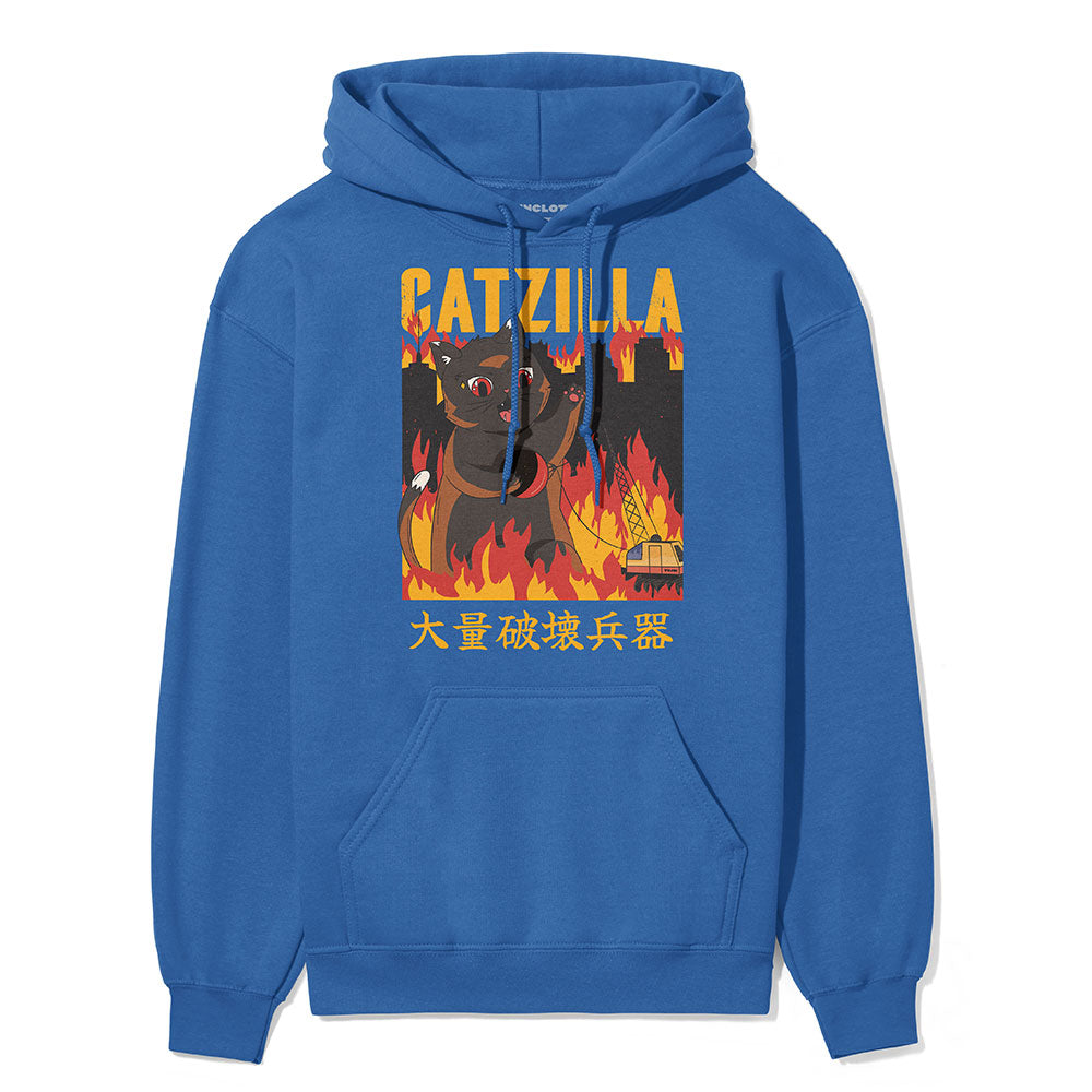 Catzilla City Cat Hoodie