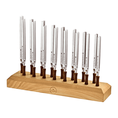 Pro 16 Vibrational Therapy Steel Tuning Fork Set - Weighted