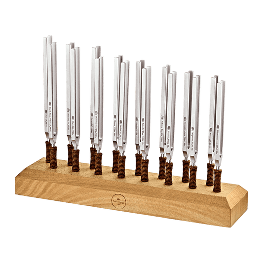 Pro 16 Vibrational Therapy Steel Tuning Fork Set - Weighted