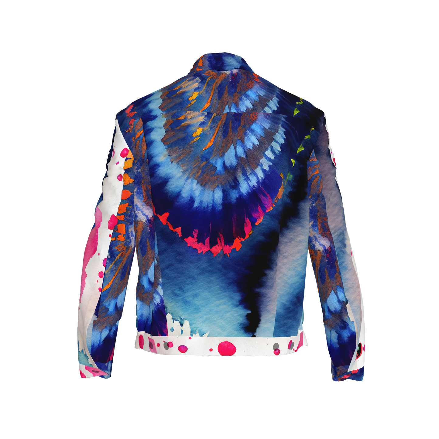 Oracle Rising Shibori Men's Jean Jacket