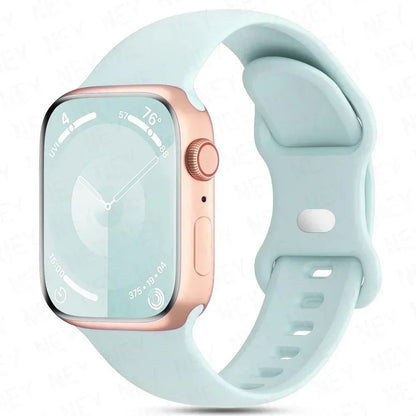 Silicone Apple Watch Band Series 11/10/9/8/7/6/5/4/ SE / Ultra 1/2/3